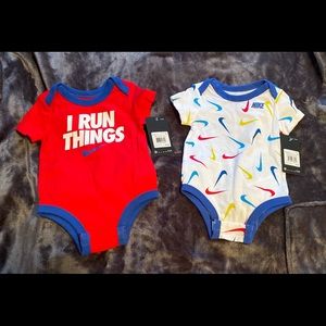 Brand New Nike Infant Onesies